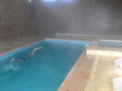 pileta climatizada