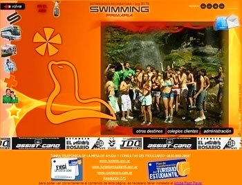 swimming turismo